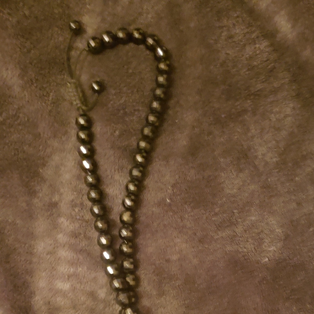 Black Beaded necklace